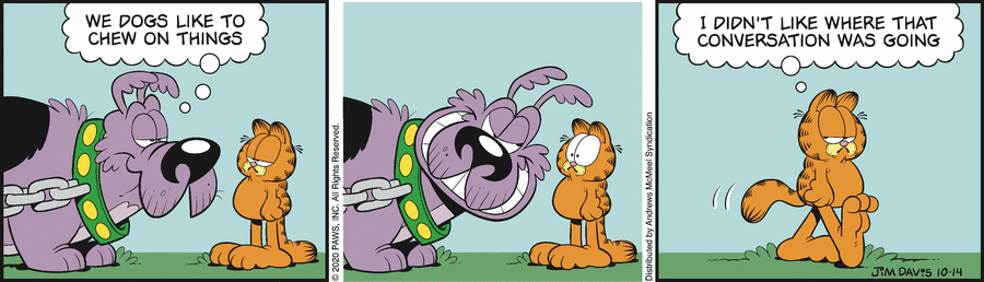 Garfield, October 14, 2020