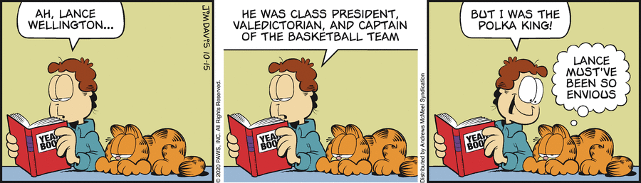 Garfield, October 15, 2020