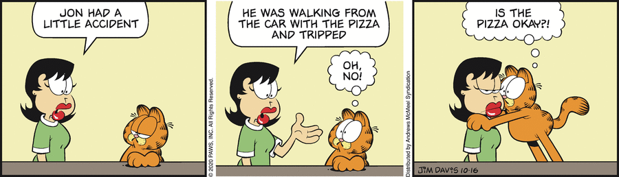 Garfield, October 16, 2020