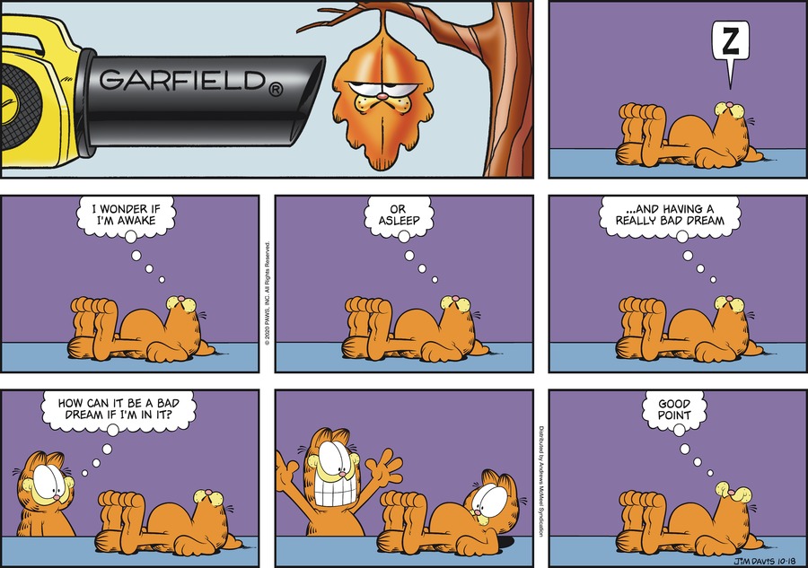 Garfield, October 18, 2020