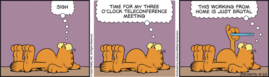 Garfield, October 20, 2020