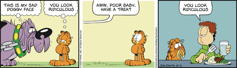 Garfield, October 21, 2020