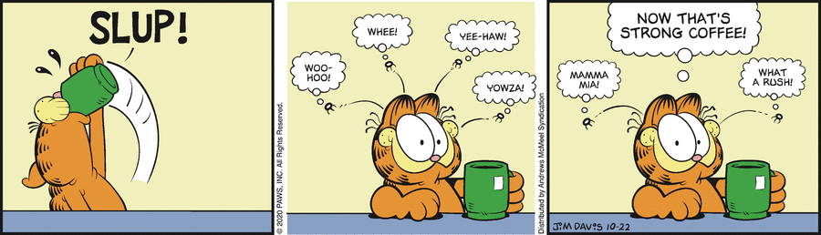 Garfield, October 22, 2020