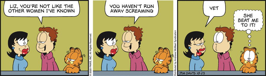 Garfield, October 23, 2020
