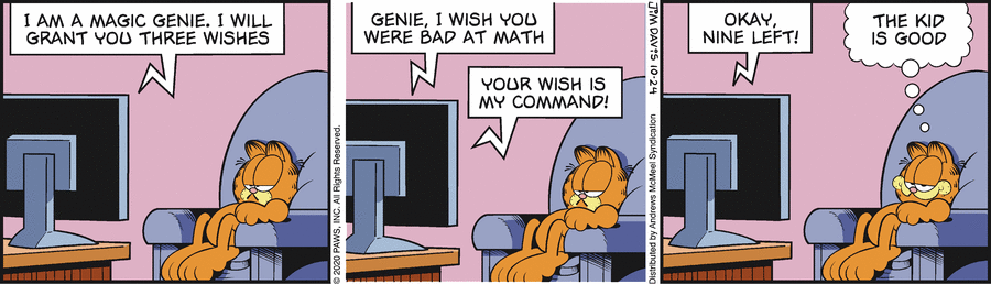 Garfield, October 24, 2020