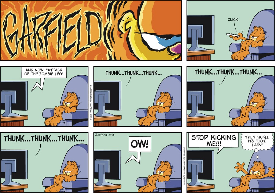 Garfield, October 25, 2020