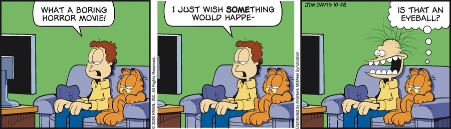 Garfield, October 28, 2020
