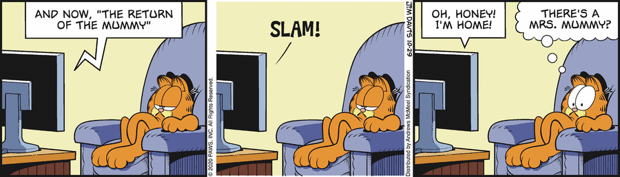 Garfield, October 29, 2020