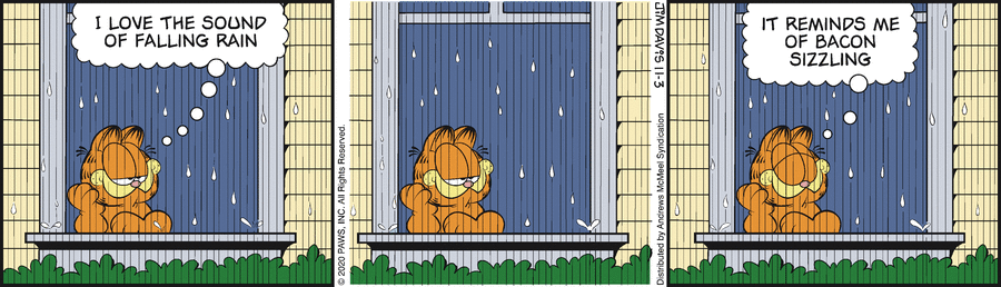 Garfield, November 3, 2020