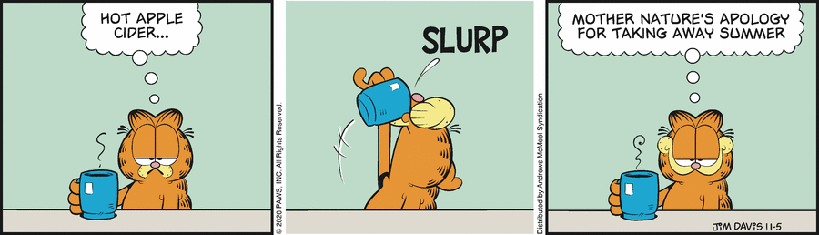 Garfield, November 5, 2020