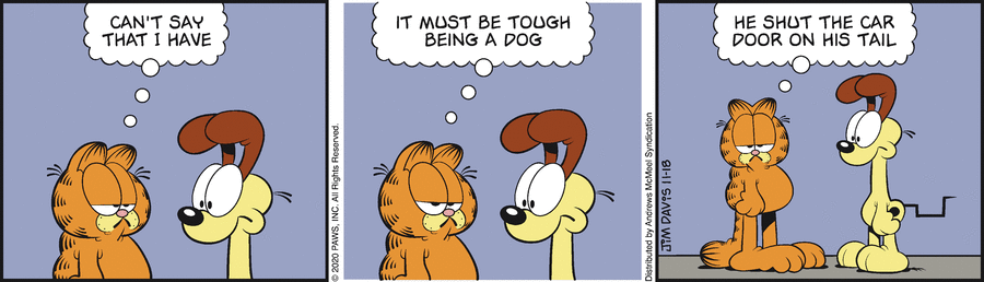 Garfield, November 18, 2020