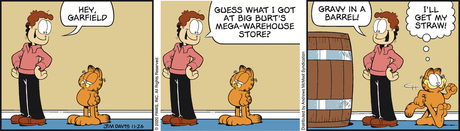 Garfield, November 26, 2020
