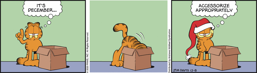 Garfield, December 8, 2020