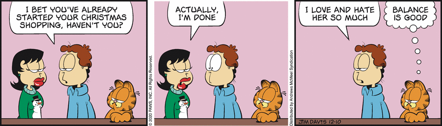 Garfield, December 10, 2020