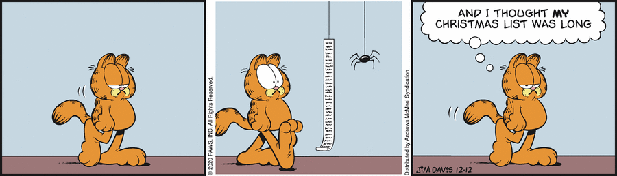 Garfield, December 12, 2020