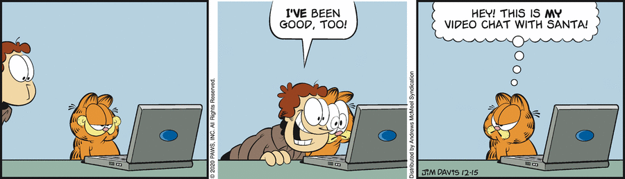 Garfield, December 15, 2020