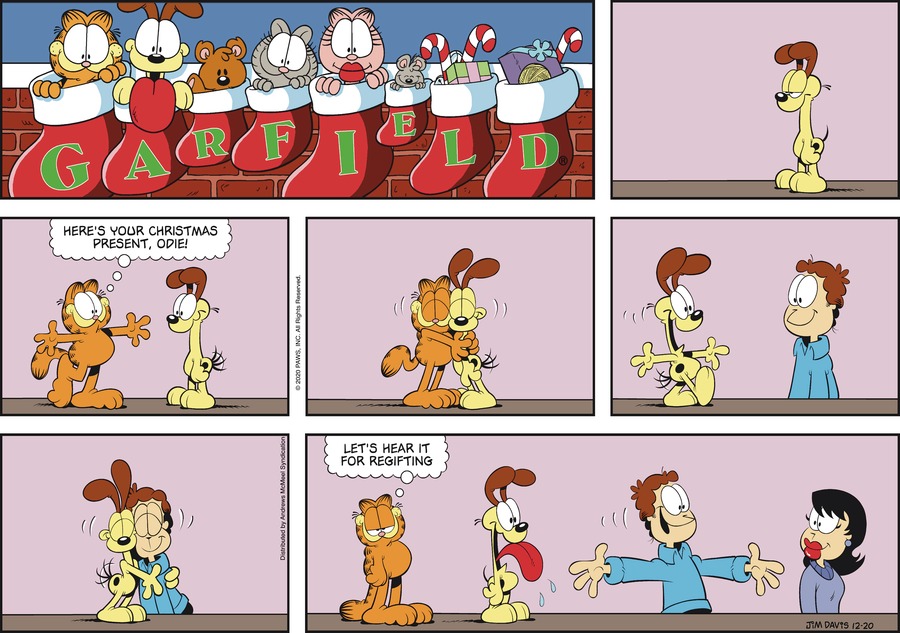 Garfield, December 20, 2020