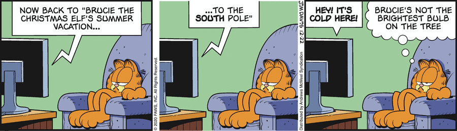 Garfield, December 22, 2020