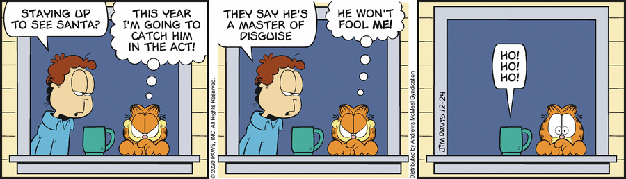 Garfield, December 24, 2020