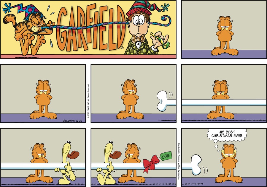 Garfield, December 27, 2020