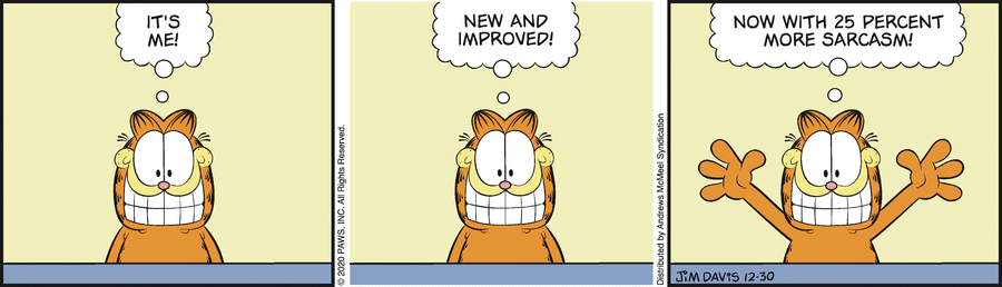 Garfield, December 30, 2020