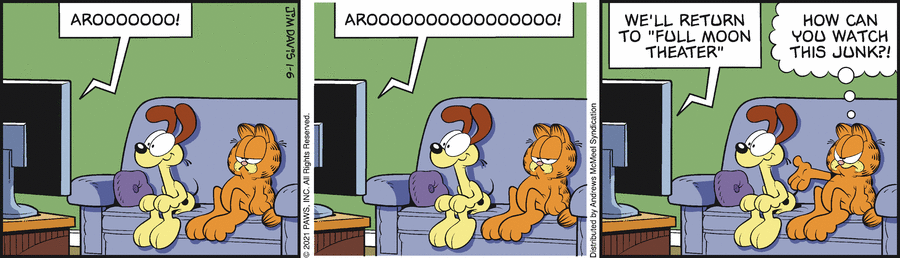 Garfield, January 6, 2021