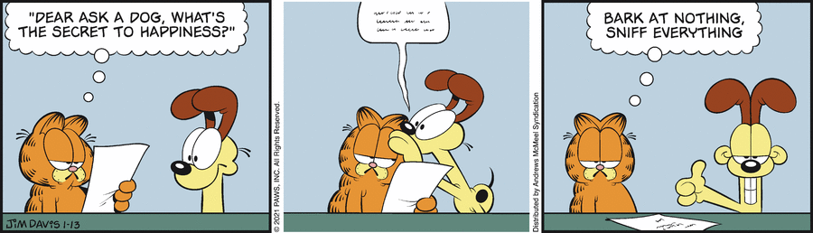 Garfield, January 13, 2021