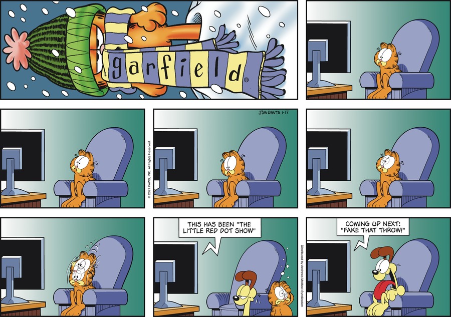 Garfield, January 17, 2021