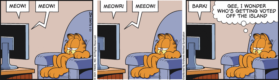 Garfield, January 21, 2021