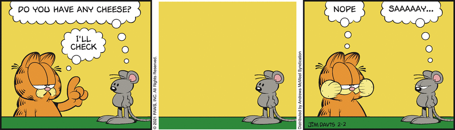 Garfield, February 2, 2021