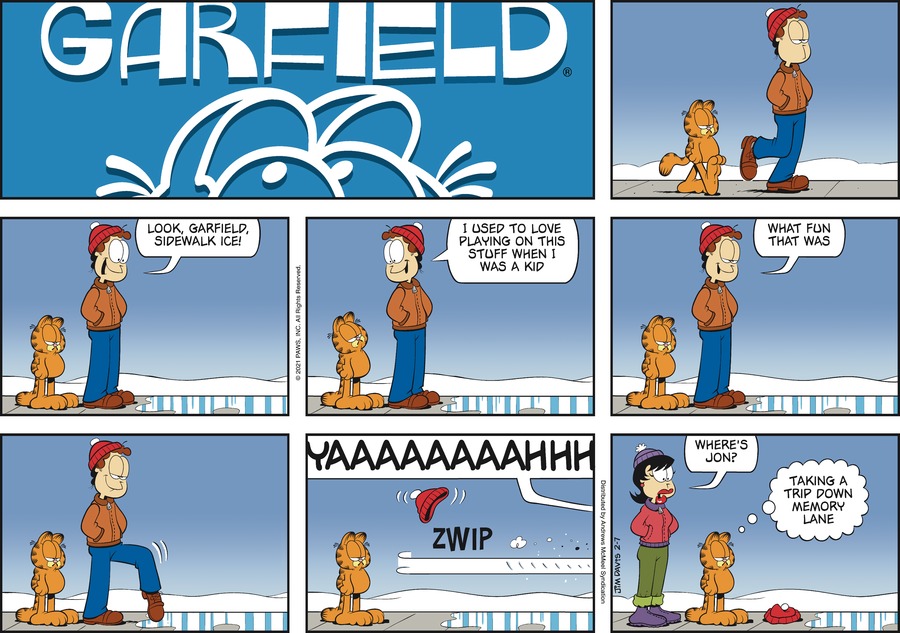 Garfield, February 7, 2021