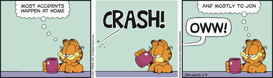 Garfield, February 9, 2021