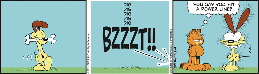 Garfield, February 10, 2021