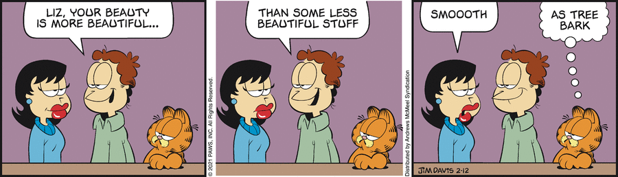 Garfield, February 12, 2021