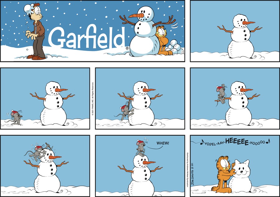 Garfield, February 21, 2021
