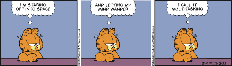 Garfield, February 22, 2021