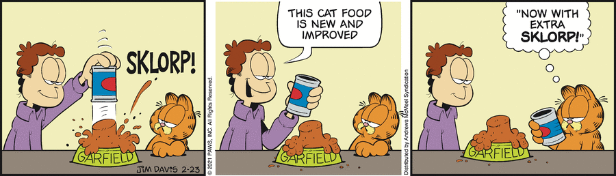 Garfield, February 23, 2021