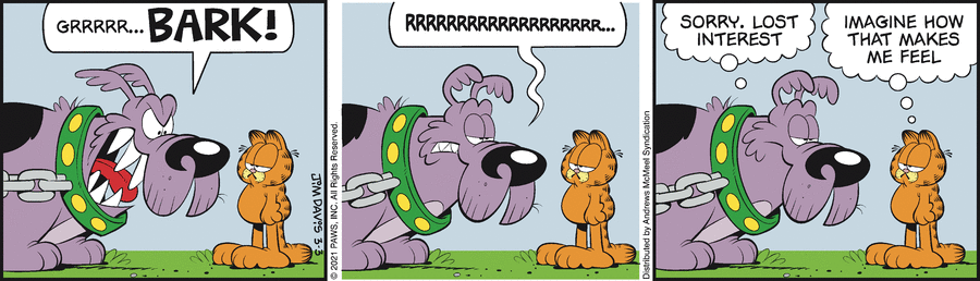 Garfield, March 3, 2021