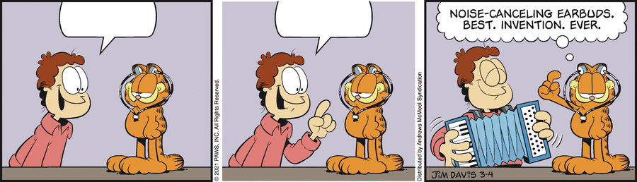 Garfield, March 4, 2021