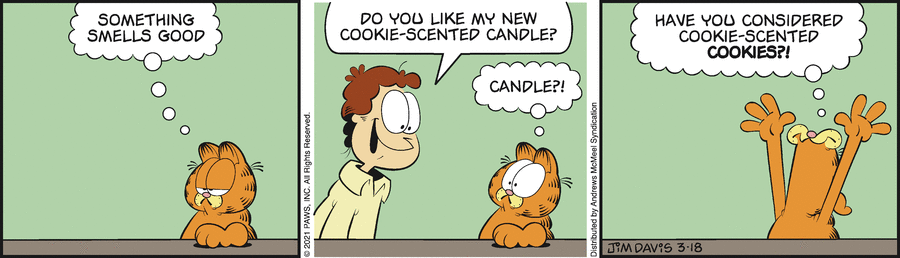 Garfield, March 18, 2021