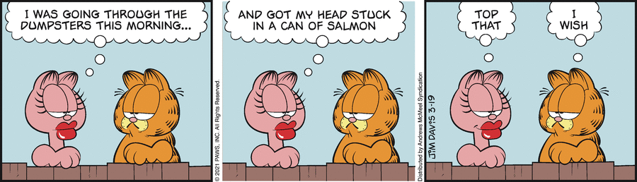 Garfield, March 19, 2021