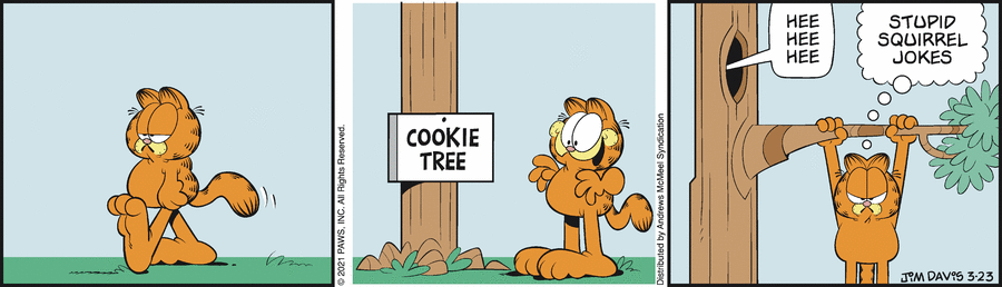 Garfield, March 23, 2021