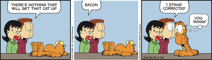 Garfield, March 26, 2021