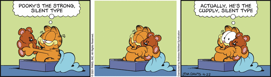 Garfield, April 22, 2021