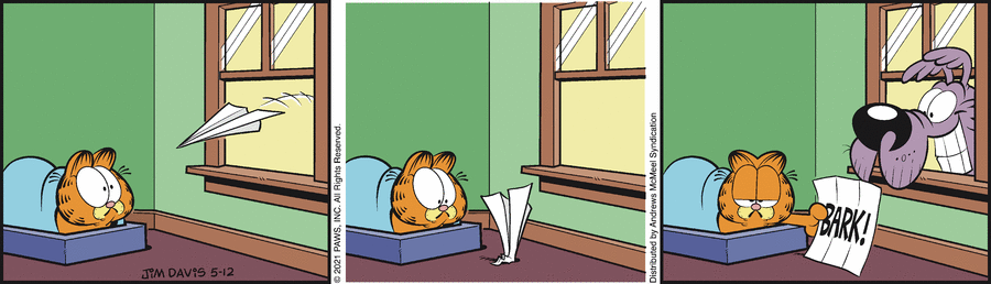 Garfield, May 12, 2021