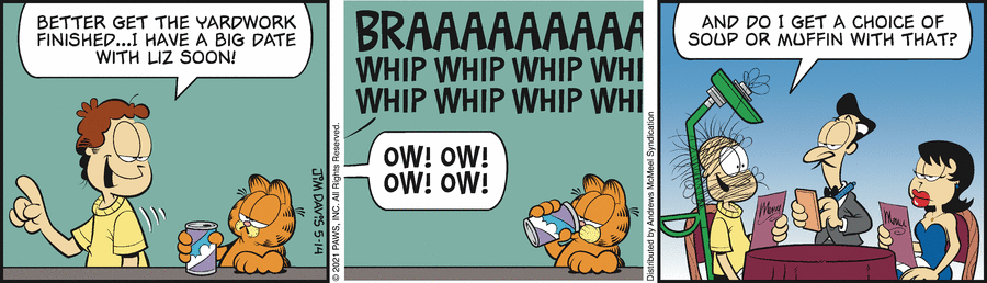 Garfield, May 14, 2021