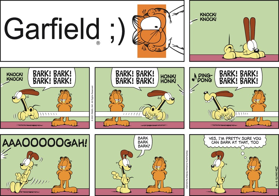 Garfield, May 16, 2021