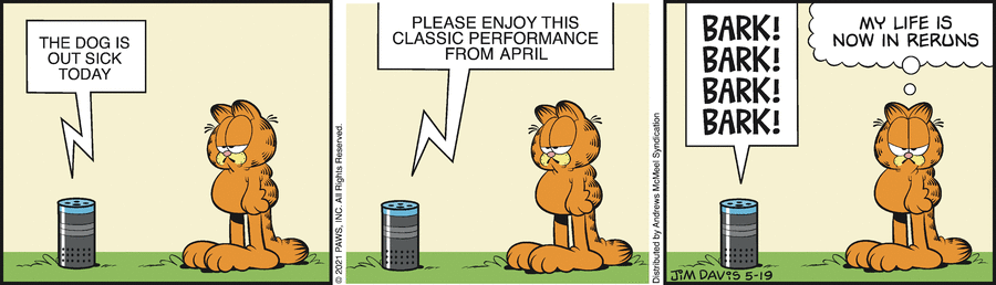 Garfield, May 19, 2021