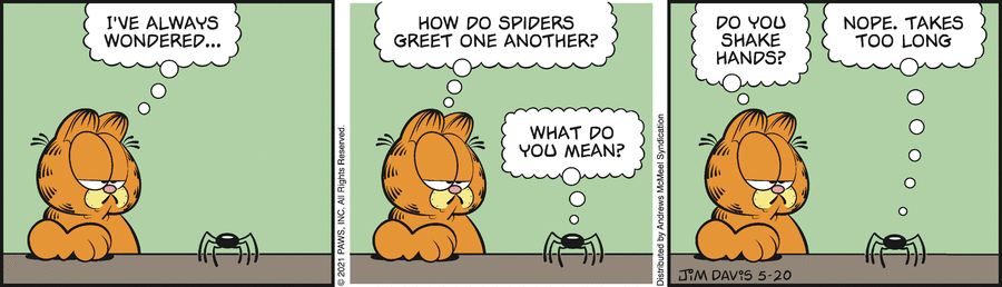 Garfield, May 20, 2021