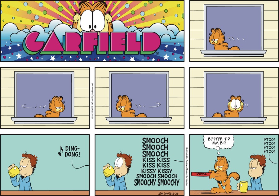 Garfield, May 23, 2021
